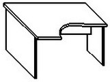 СА-2Л Стол угловой левый