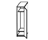Шкаф для одежды однодверный Р-6